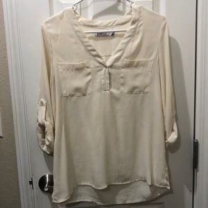 Cream Blouse